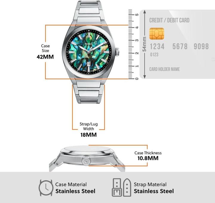 Produktbild Fossil Everett (Analoguhr, 42 mm)