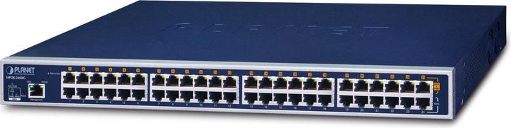 Planet HPOE-2400G, Injecteur Ethernet 24+24 ports Gigabit PoE (802.3af (PoE), 802,3at (PoE+), 720 W)