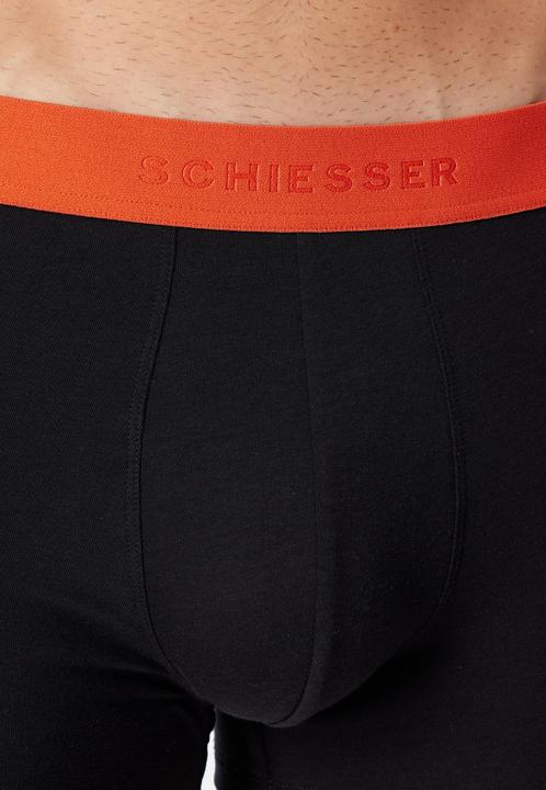 Actual product image Schiesser 3er Pack 95/5 Organic Cotton Retro Short / Pant (pack of 3)
