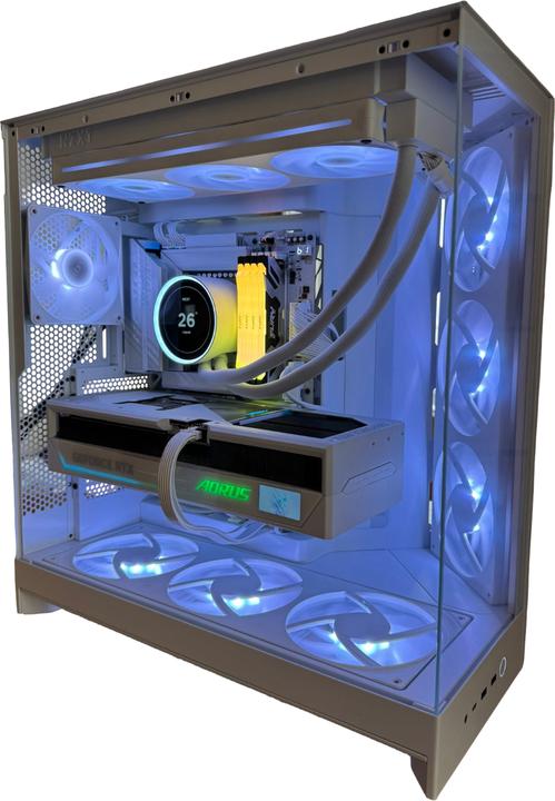 Immagine prodotto Avlano VENOM WHITE EDITION, High-End Gaming PC, RTX 5090 (4000 GB, 192 GB, Intel Core i7-14700K, GeForce RTX 5090)