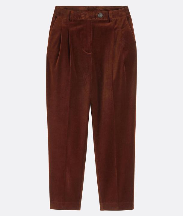 Actual product image La Redoute Collections Zigarettenhose mit Abnähern (48)