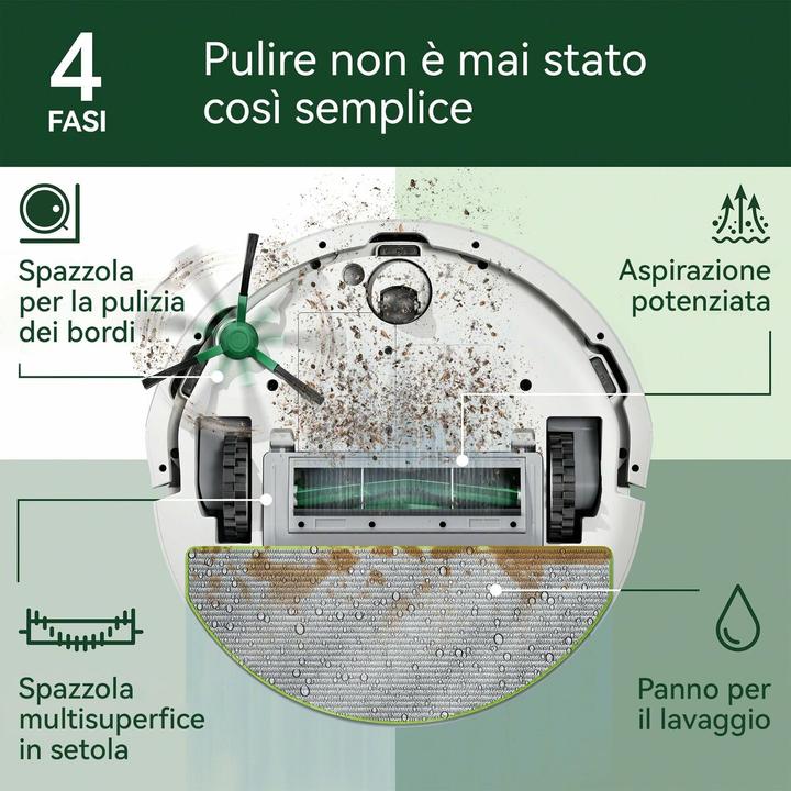 Image du produit iRobot Roomba 105 Combo Robot + AutoEmpty Dock (Robot d'aspiration et de nettoyage)