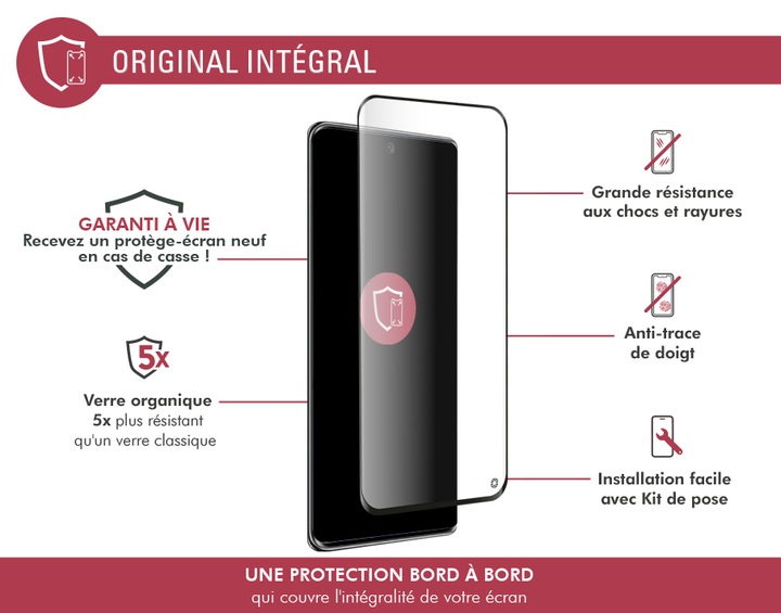 Image du produit Bigben Connected Protection d'écran en verre (1 pièce(s), Honor 50)
