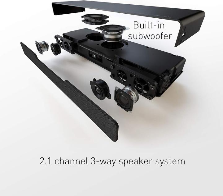 Image du produit Panasonic Gaming Lautsprecher SOUNDSLAYER SC-HTB01 - Schwarz