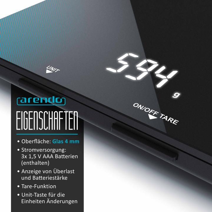 Actual product image Arendo Kitchen scales