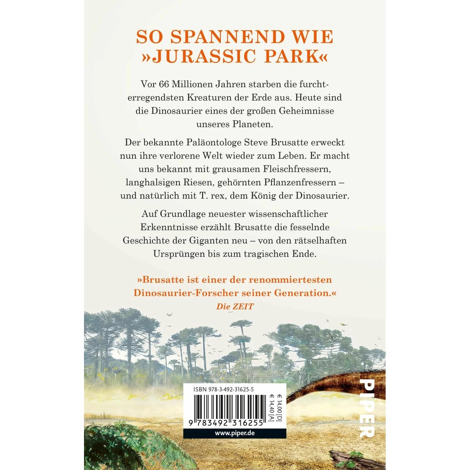 Thumbnail - Aufstieg und Fall der Dinosaurier, Sachbücher von Steve Brusatte