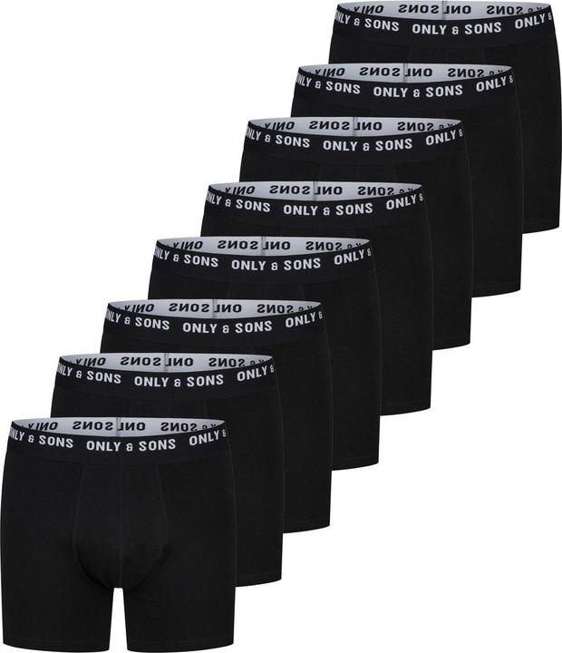 Produktbild Only & Sons ONSscott Boxershorts lang 8er Pack (S, 8er Pack)
