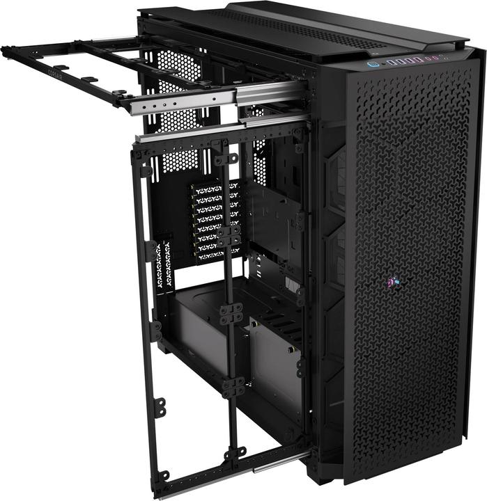 Produktbild Corsair iCUE LINK 9000D AIRFLOW TG (E-ATX, SSI EEB, ATX, mATX, Mini-ITX)