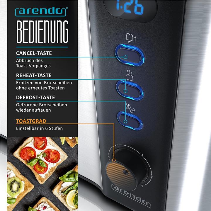 Produktbild Arendo Langschlitz Toaster