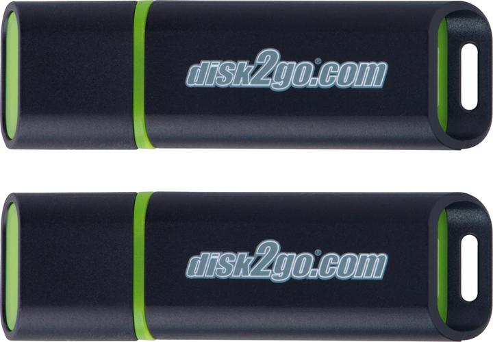 Produktbild Disk2go passion 2.0 2-Pack (16 GB, USB-A)