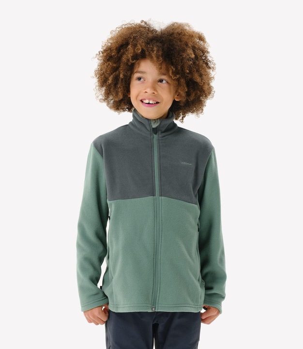 Actual product image Quechua Kids fleece jacket size 122-170 Hiking - MH500 Zip TW (140)