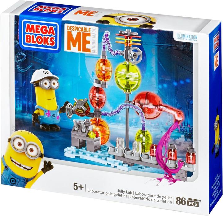 Immagine prodotto Mega Bloks Despicable Me - Playset del laboratorio dei Minions - Laboratorio della gelatina