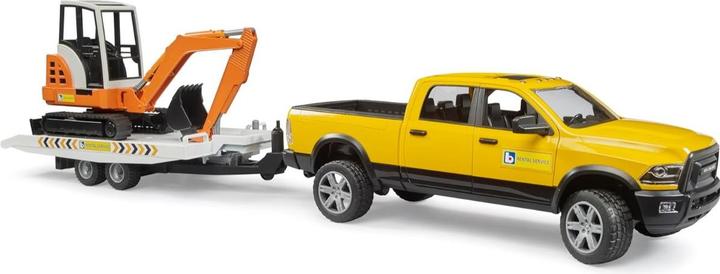 Bruder RAM Rental Service mit Minibagger