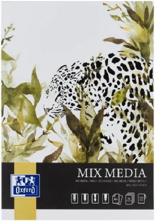 Oxford Mixed Media (A3, Plain, Soft cover)