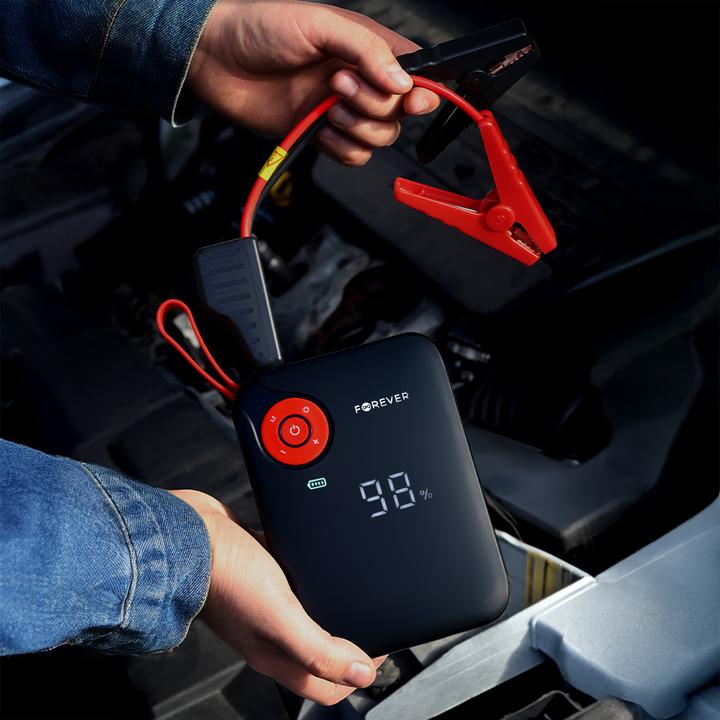 Produktbild Forever Jumpstarter 4in1 JS-400 7200mAh schwarz-rot (600 A, 7200 mAh)