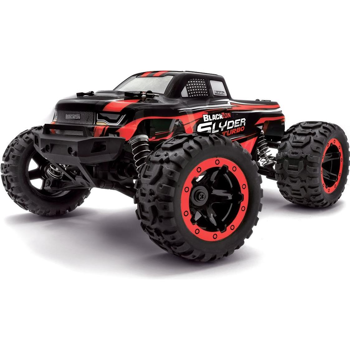 Blackzon - Slyder MT Turbo 1/16 4WD 2S Brushless - Red (540211) (RTR Ready-to-Run)