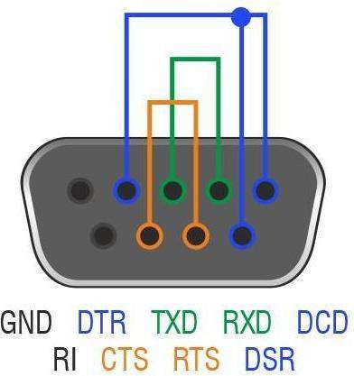 Actual product image Delock Adapter RS-232 DB9 female loopback (RS-232, 4.10 cm)