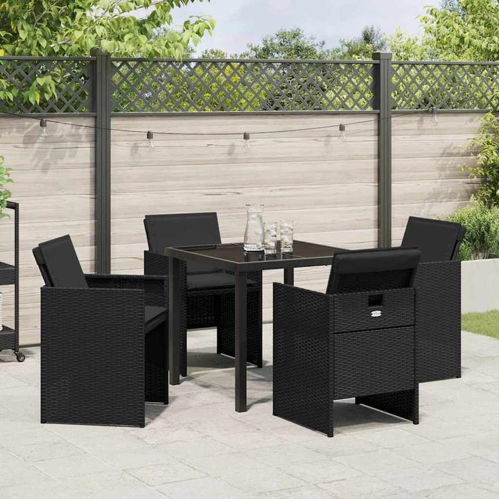 Produktbild vidaXL Garten Essgruppe (80 x 80 x 73 cm)