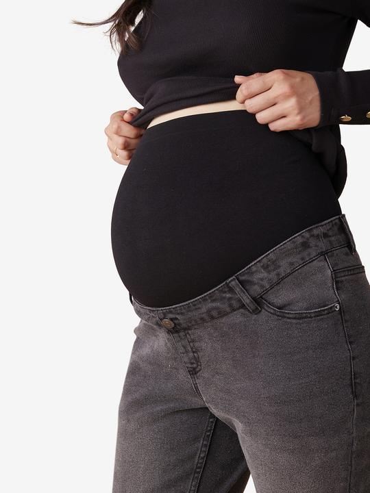 Actual product image Envie de Fraise Slim-Fit-Umstandsjeans, Seamless-Bund WATERLESS, Bundweite verstellbar (Frequency band 38 (2600 MHz))