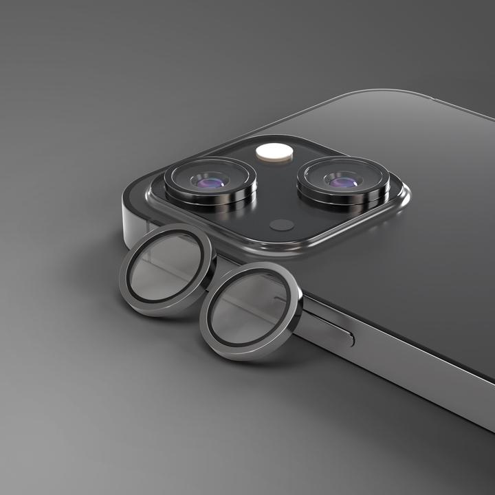 Produktbild Etteri camera lens protector for iPhone 14 / 14 Plus black (1 Stück, Apple iPhone 14, Apple iPhone 14 Plus)