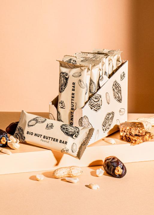 Actual product image KoRo Organic peanut butter bar (12 pcs., 360 g)