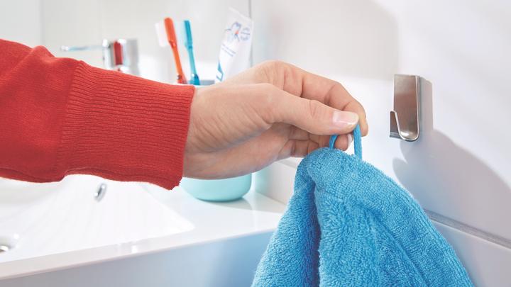 Produktbild tesa Powerstrips Haken SMALL Metall eckig