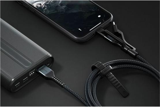 Actual product image Nomad 3-in-1 USB cable (1.50 m, USB 2.0, 12 W)