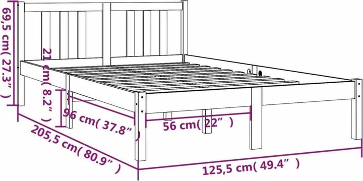 Actual product image vidaXL Oved (140 x 190 cm)