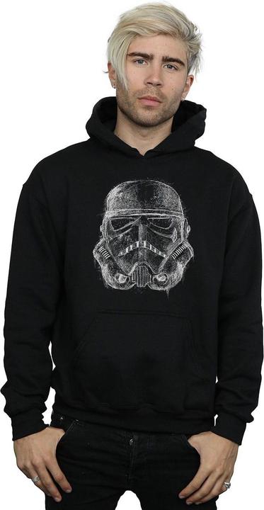 Produktbild Star Wars Stormtrooper Scribble Helmet Kapuzenpullover (3XL)