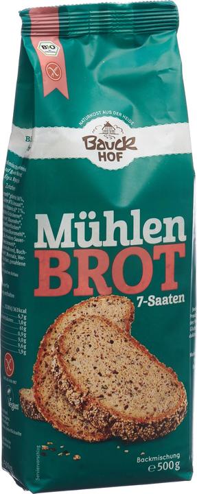 Bauckhof Mühlenbrot 7-Saaten (500 g)