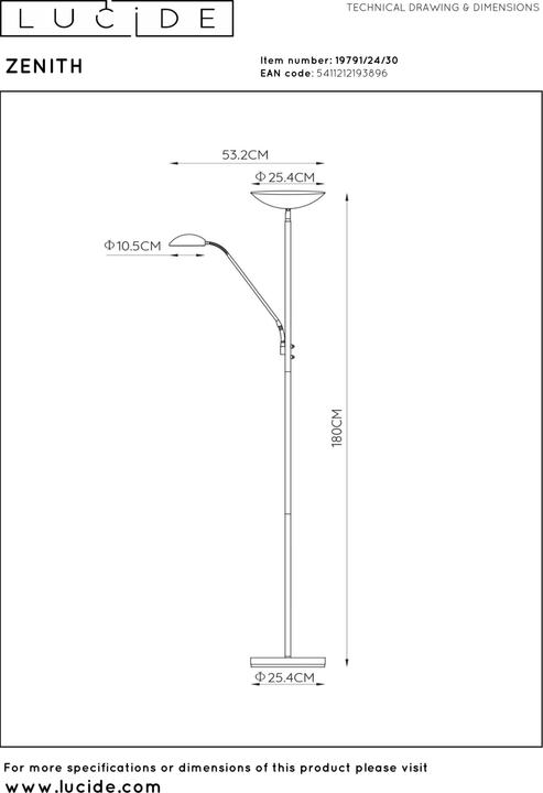 Produktbild Lucide Zenith (1600 lm)