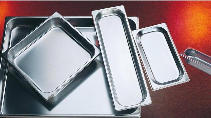 Immagine prodotto Inox Cestelli per la cottura a vapore GN 2/3 40 mm (GN 2/3, 9.60 l)