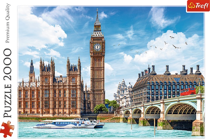 Produktbild Trefl Puzzle Big Ben, London 2000 Teile (2000 Teile)