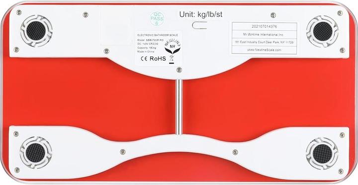 Immagine prodotto Newline NY Step-on Mini Reise Personenwaage (180 kg)
