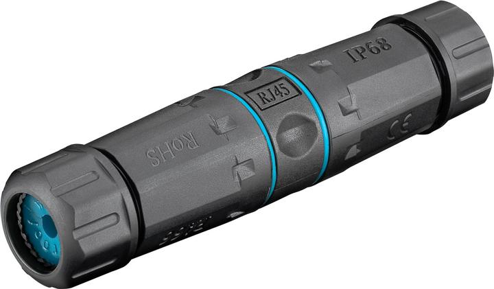 Actual product image Goobay network coupler (U/UTP, CAT6a, 0.12 m)