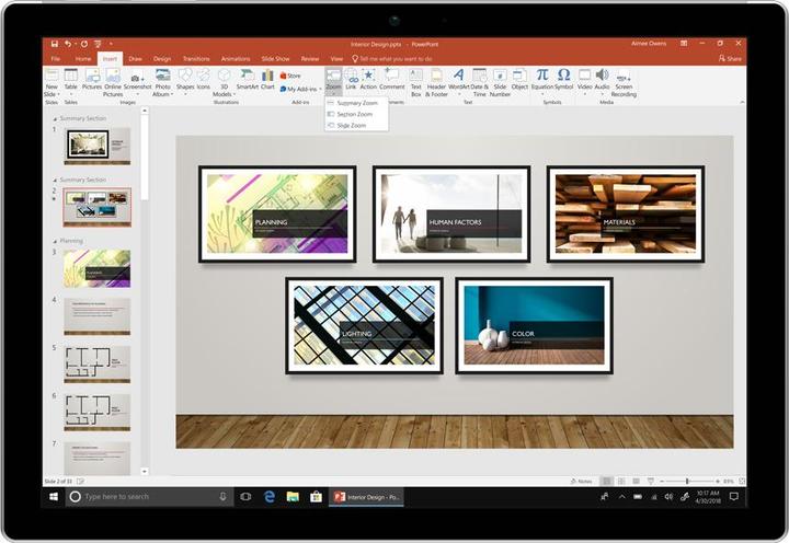 Actual product image Microsoft Office Home & Student 2019 German (1 User, unlimited)
