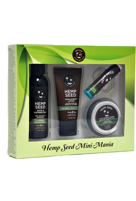 Actual product image Earthly Body Hemp Seed Mini Mania Travelset - Guavalava