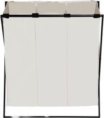 Produktbild Wenko Wäschesammler Mod. Trio XL Beige mit drei Fächern