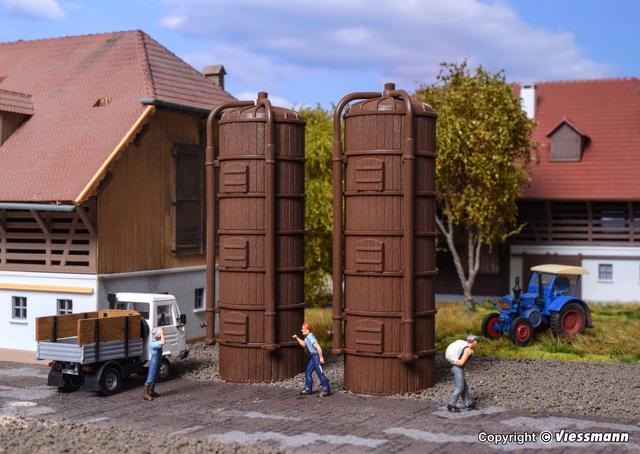 Produktbild Vollmer Getreidesilo 2 Stück H0