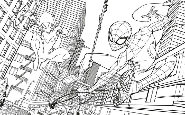 Actual product image MARVEL Spider-Man Unendlicher Malspass