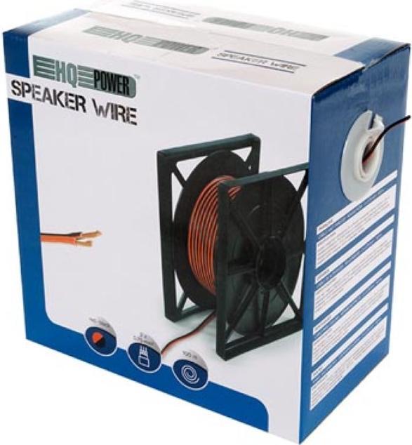 Immagine prodotto Cables CAVO LOUDSPEAKER - ROSSO/NERO - 2 x 0,75 mm² - 100 m (100 m, 0.75 mm².)