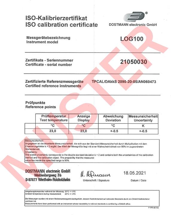 Produktbild TFA Log100