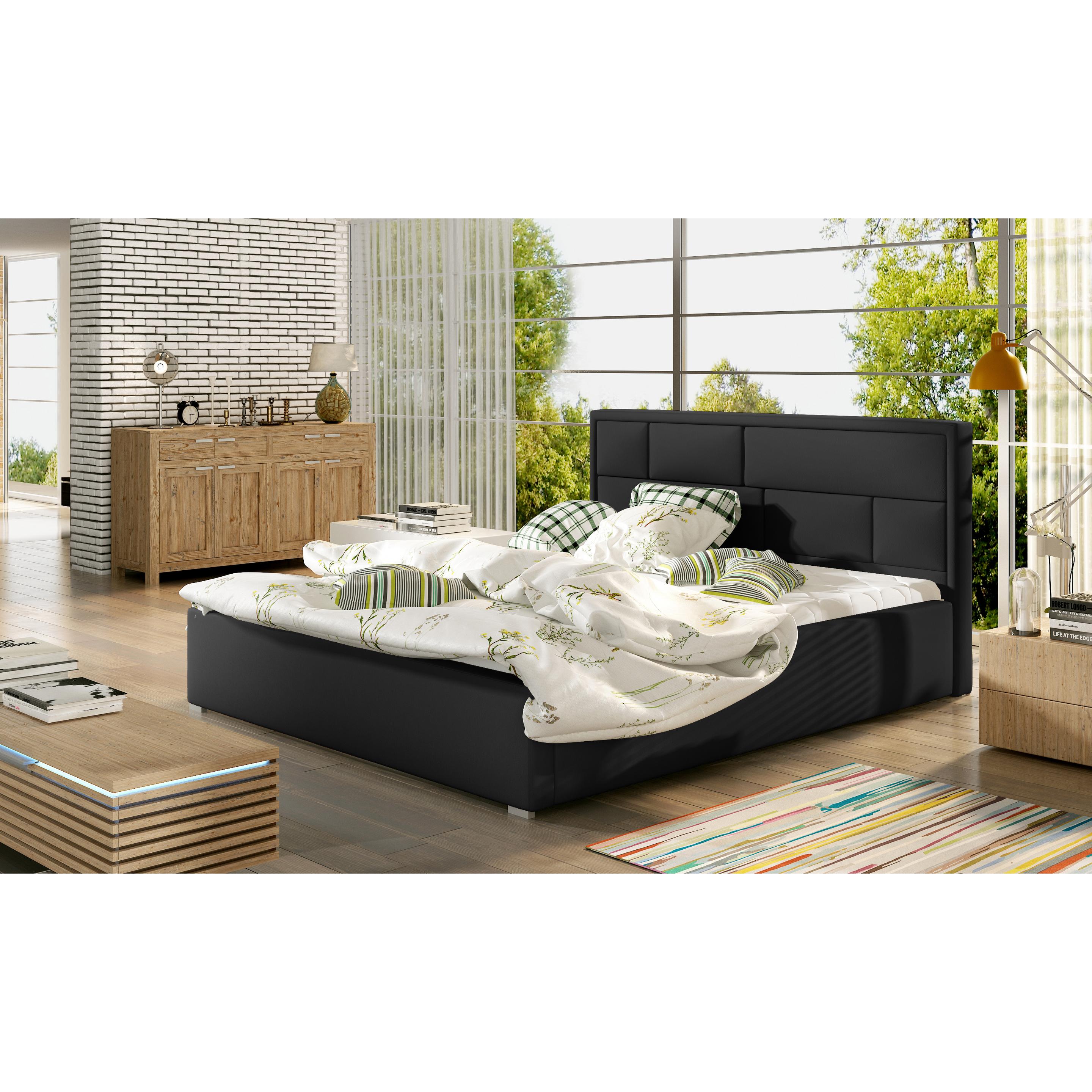 ELTAP, Bett, Latina mit Stauraum (140 x 200 cm)