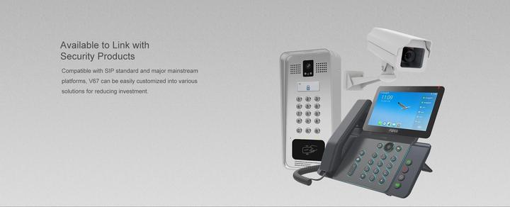 Image du produit Fanvil Tischtelefon V67 Schwarz