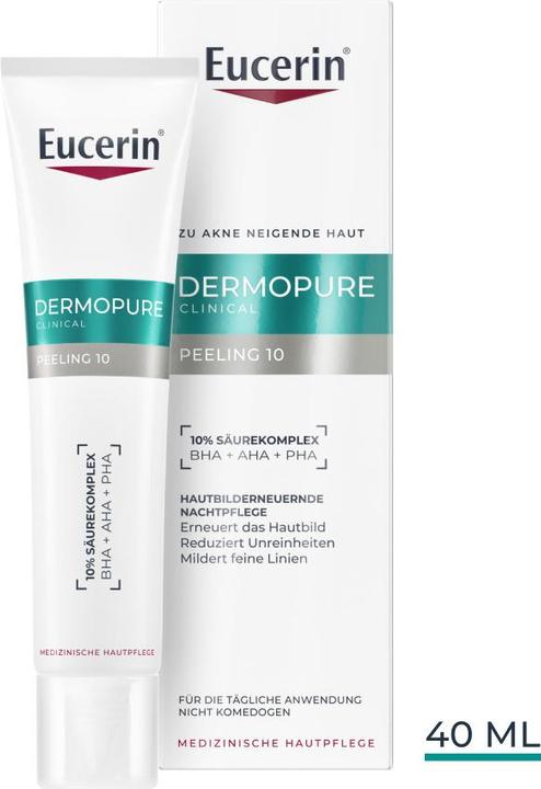 Produktbild Eucerin Dermopure Cl Peel 10 Nachtp 40ml (40 ml, Nachtcreme)