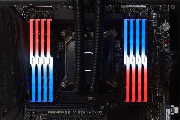 Actual product image G.Skill Trident Z RGB (2 x 16GB, 3600 MHz, DDR4-RAM, DIMM)