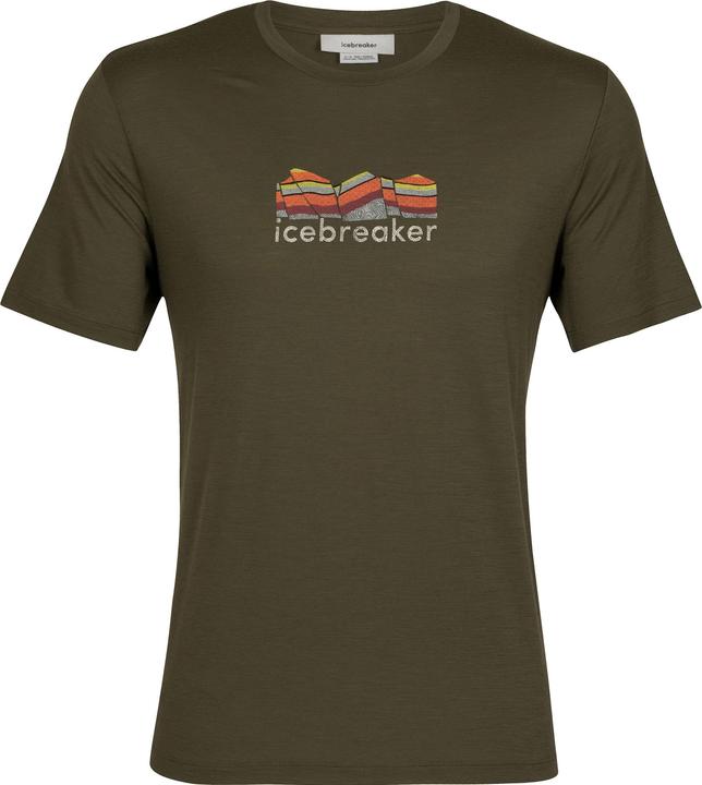 Actual product image Icebreaker Tech Lite II SS Tee Mountain Geology (S)