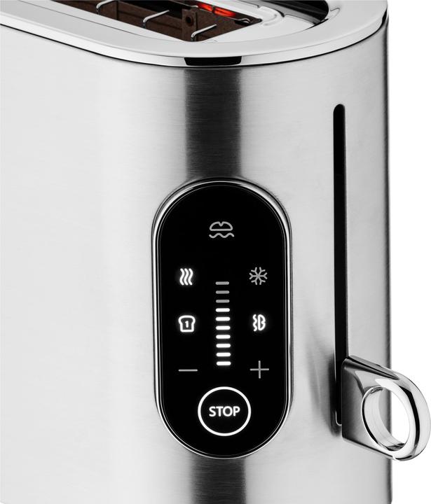 Produktbild WMF Lumero Langschlitz Toaster mit Brötchenaufsatz