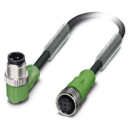 Phoenix Contact Sensor-/Aktor-Kabel, Elektronikkabel + Stecker, Schwarz