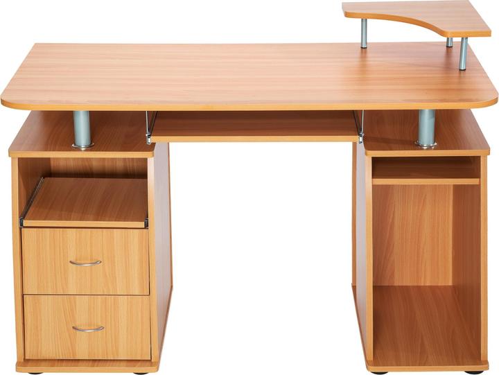 Actual product image tectake Computer table (55 x 55 x 87 cm)